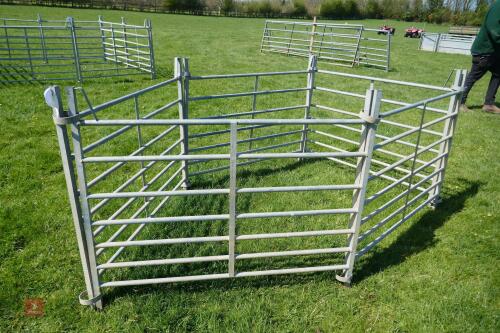 5 X 4' GALVANISED SHEEP HURDLES