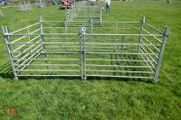 6 x 4' GALVANISED SHEEP HURDLES