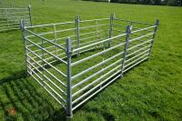 6 x 4' GALVANISED SHEEP HURDLES - 3