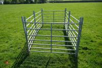 6 x 4' GALVANISED SHEEP HURDLES - 4