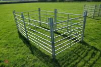 6 x 4' GALVANISED SHEEP HURDLES - 7