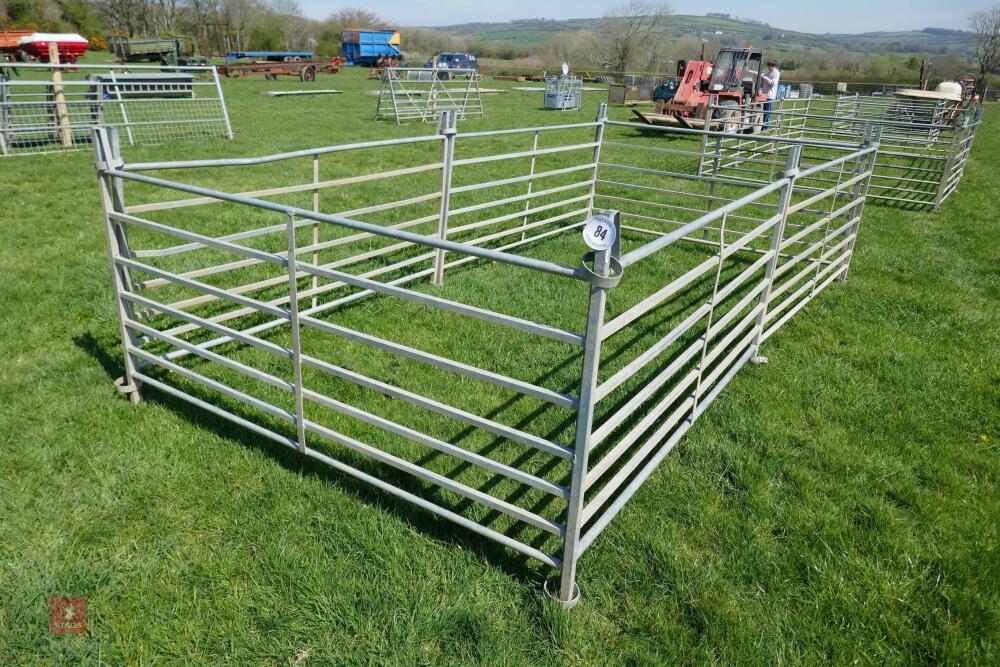 6 X 6' GALVANISED SHEEP HURDLES