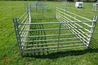 6 X 6' GALVANISED SHEEP HURDLES - 3