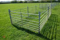 6 X 6' GALVANISED SHEEP HURDLES - 4