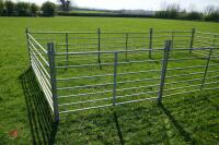 8 GALVANISED SHEEP HURDLES - 2