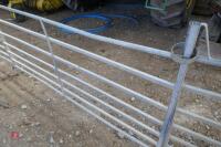 5 X 6' GALVANISED SHEEP HURDLES - 3