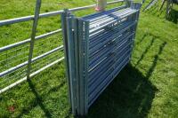 8 X 4' GALVANISED SHEEP HURDLES