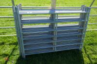 8 X 4' GALVANISED SHEEP HURDLES - 2