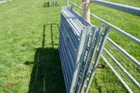 8 X 4' GALVANISED SHEEP HURDLES - 3