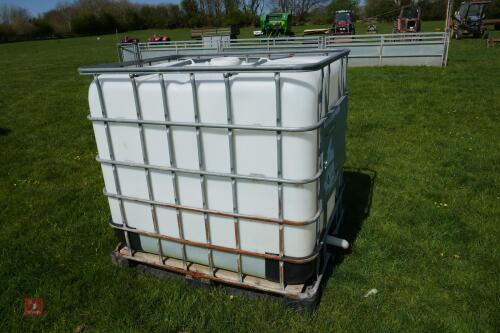 IBC TANK IN MESH CAGE