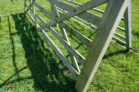 11' WOODEN FIELD GATE - 5