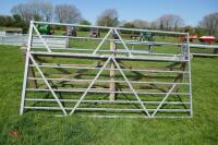 10' GALVANISED GATE