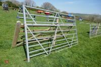 10' GALVANISED GATE - 2