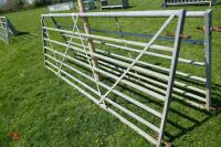 10' GALVANISED GATE - 2