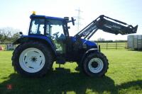 2002 NEW HOLLAND TS115 4WD TRACTOR - 2