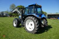 2002 NEW HOLLAND TS115 4WD TRACTOR - 5