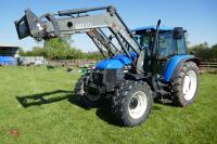 2002 NEW HOLLAND TS115 4WD TRACTOR - 9