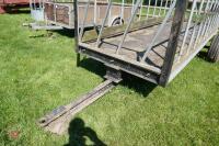 15' HOMEMADE CATTLE FEED TRAILER - 4