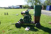 1920'S LISTER PETROL STATIONARY ENGINE