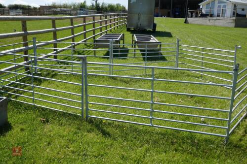 7 GALVANISED 6' SHEEP HURDLES