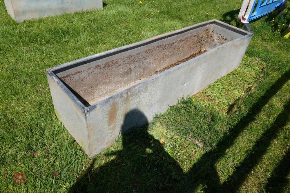 GALVANISED 6' WATER TROUGH