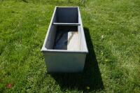 GALVANISED 4' WATER TROUGH - 3