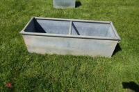 GALVANISED 4' WATER TROUGH - 7