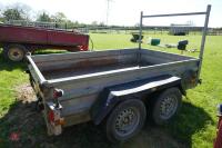 INDESPENSION 8'6" X 5'4" TWIN AXLE FLATBED TRAILER - 3