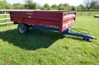 2015 MARSHALL 4 TON SINGLE AXLE TIPPING TRAILER - 4