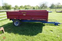 2015 MARSHALL 4 TON SINGLE AXLE TIPPING TRAILER - 5