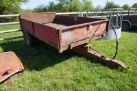 10' X 6' SINGLE AXLE TIPPING TRAILER - 3