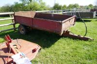 10' X 6' SINGLE AXLE TIPPING TRAILER - 4