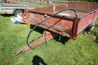 10' X 6' SINGLE AXLE TIPPING TRAILER - 9