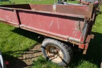 10' X 6' SINGLE AXLE TIPPING TRAILER - 12