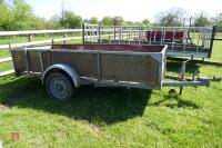 11' X 4'9" SINGLE AXLE FLATBED TRAILER - 2