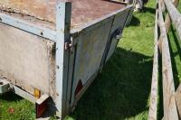 11' X 4'9" SINGLE AXLE FLATBED TRAILER - 8