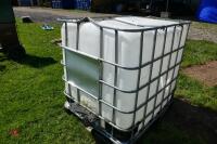 1000 LITRE IBC TANK - 6