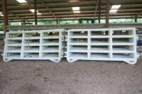 17 HD PLASTIC CATTLE HURDLES