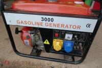 3000 GASOLINE GENERATOR - 5