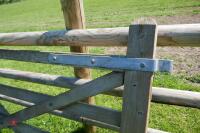 WOODEN 12' FIELD GATE - 3