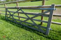 WOODEN 12' FIELD GATE - 5