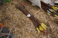 15 METAL ELECTRIC FENCING STAKES