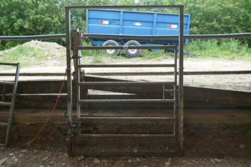 5' GALV CATTLE RACE GATE