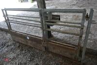 2 6FT 10" METAL FRAMED FEED BARRIERS - 7