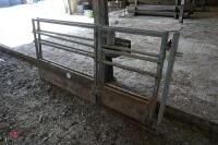 2 6FT 10" METAL FRAMED FEED BARRIERS - 11