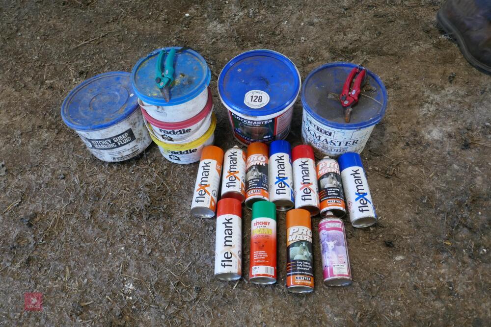 MIXED RAM RADDLE & SPRAY MARKERS