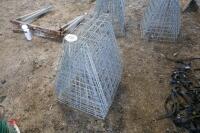 5 GALVANISED HAY RACKS - 2