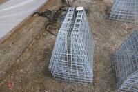 5 GALVANISED HAY RACKS - 2