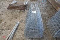 6 GALVANISED HAY RACKS - 3