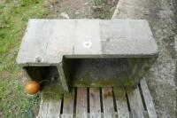 CONCRETE WATER TROUGH - 2